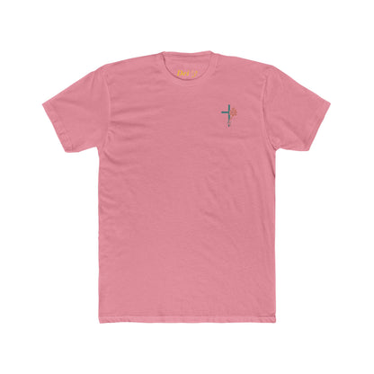 Isaiah 43:2 Ocean Themed Growth Cross Cotton Tee
