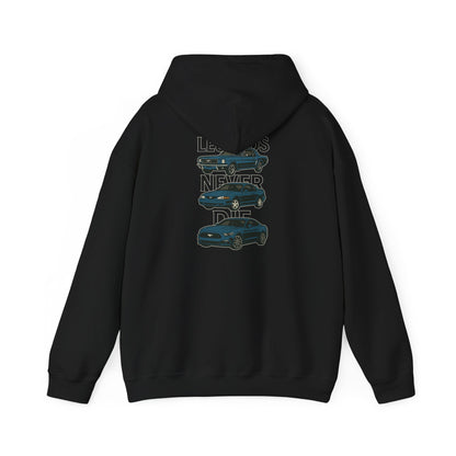 Legends Never Die Mustang Cotton Hoodie