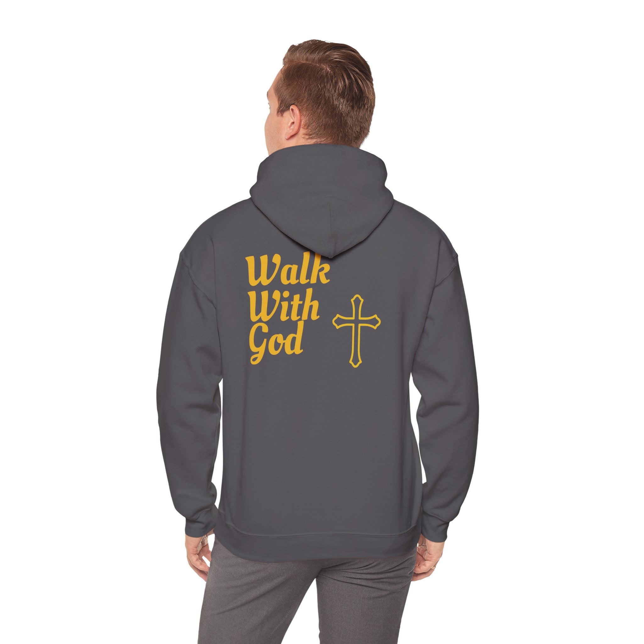 Walk With God Cotton Cross Hoodie