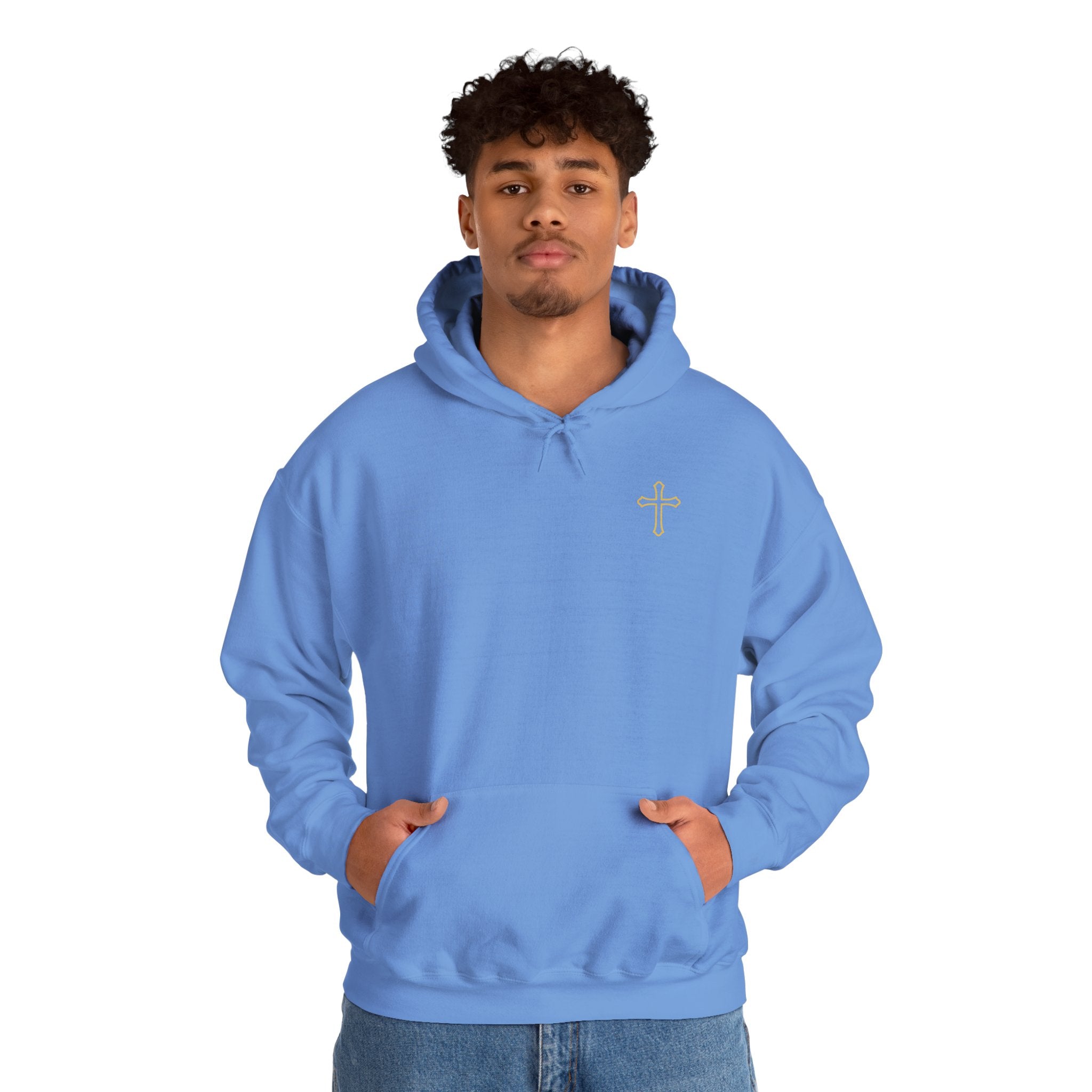 Walk With God Cotton Cross Hoodie
