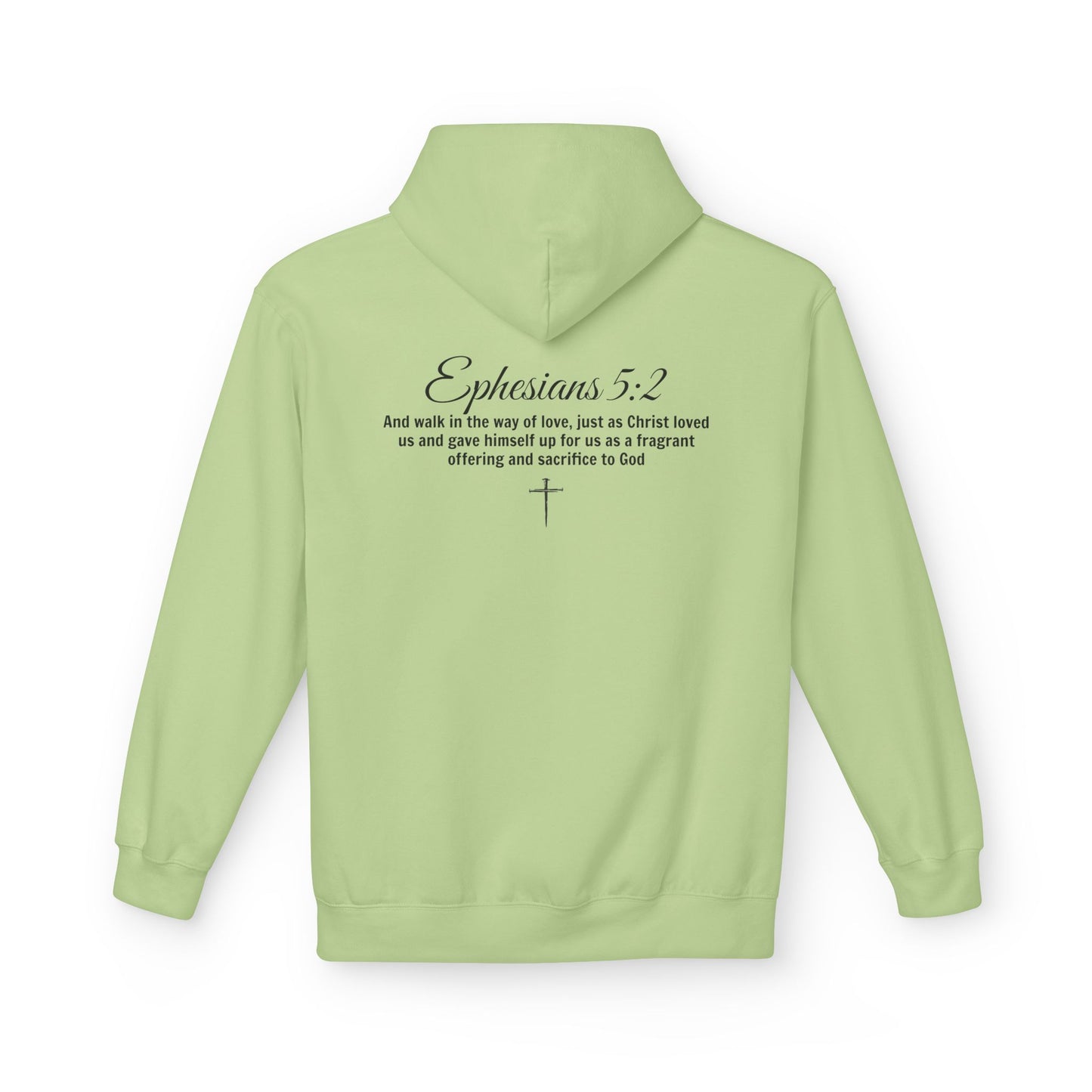 Ephesians 5:2 Sacrifice Collection Cotton Hoodie