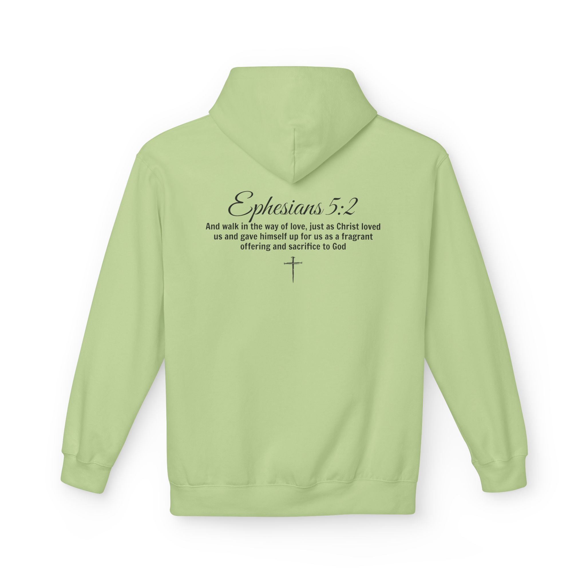 Ephesians 5:2 Sacrifice Collection Cotton Hoodie