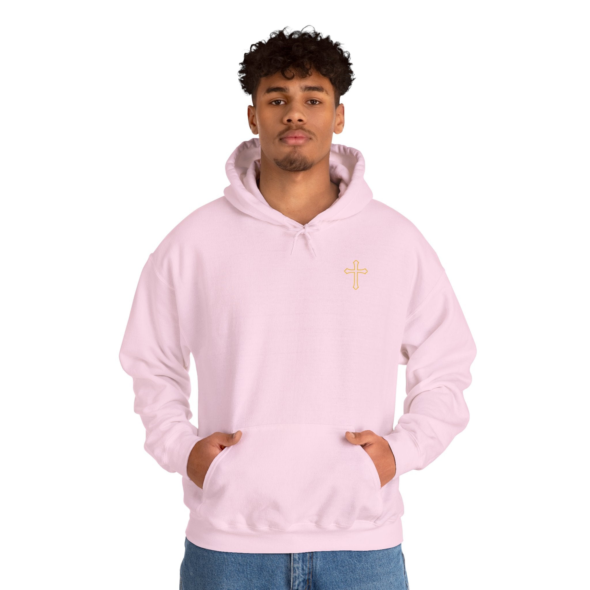 Walk With God Cotton Cross Hoodie