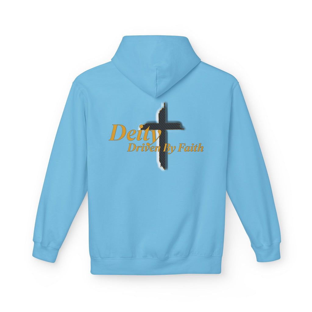 Driven By Faith Carbon Cross Hoodie