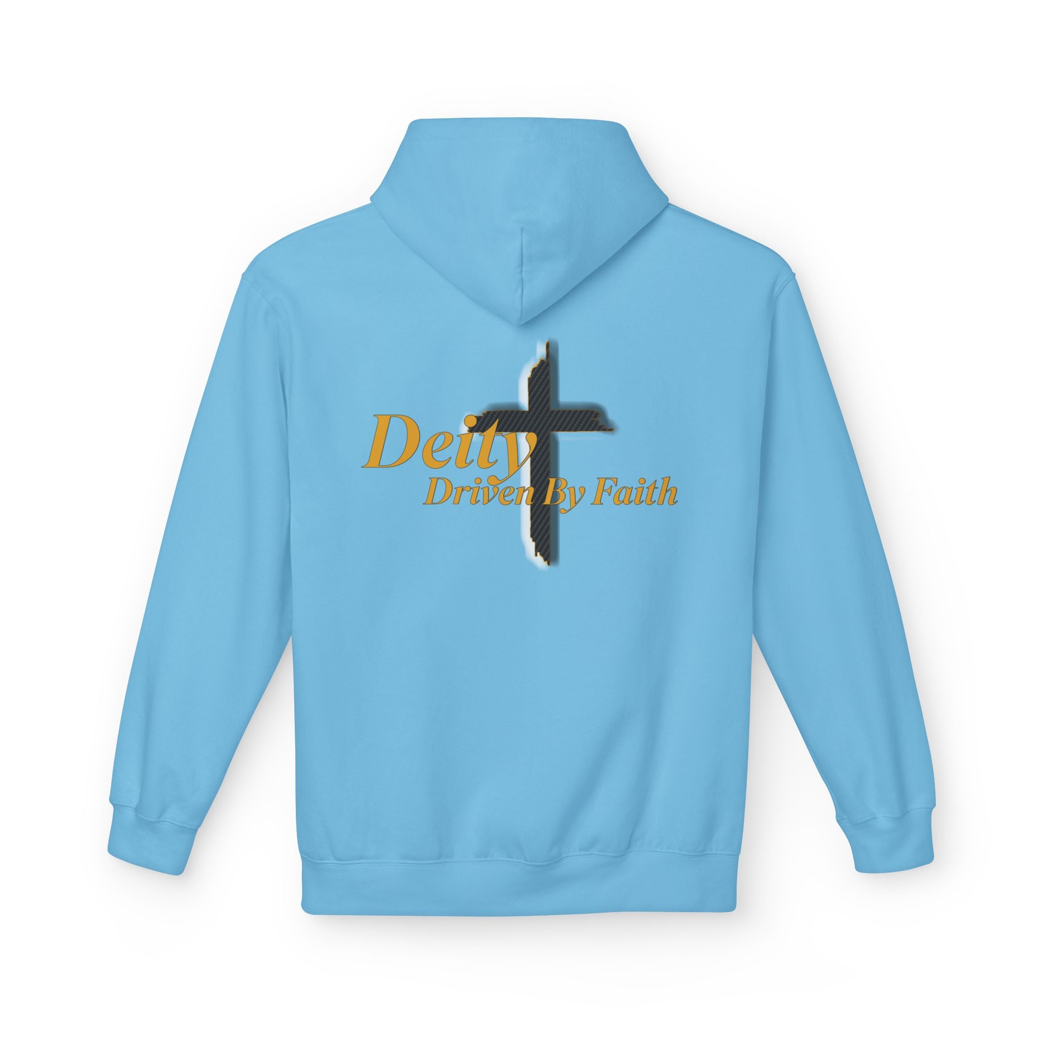Driven By Faith Carbon Cross Hoodie