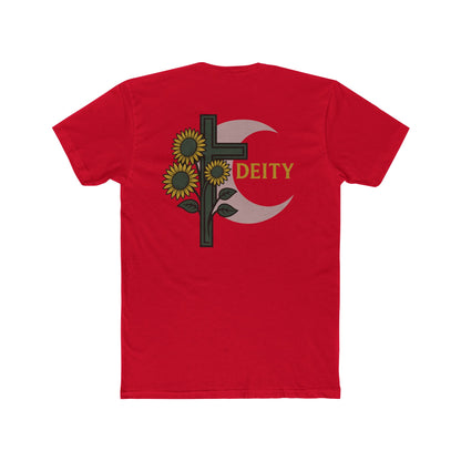 Sunflowers Moon Deity Unisex Cotton Tee