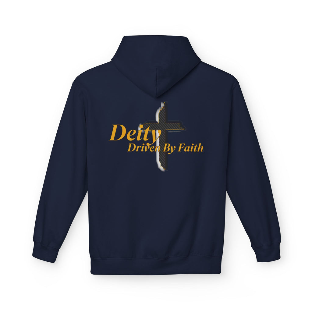 Driven By Faith Carbon Cross Hoodie