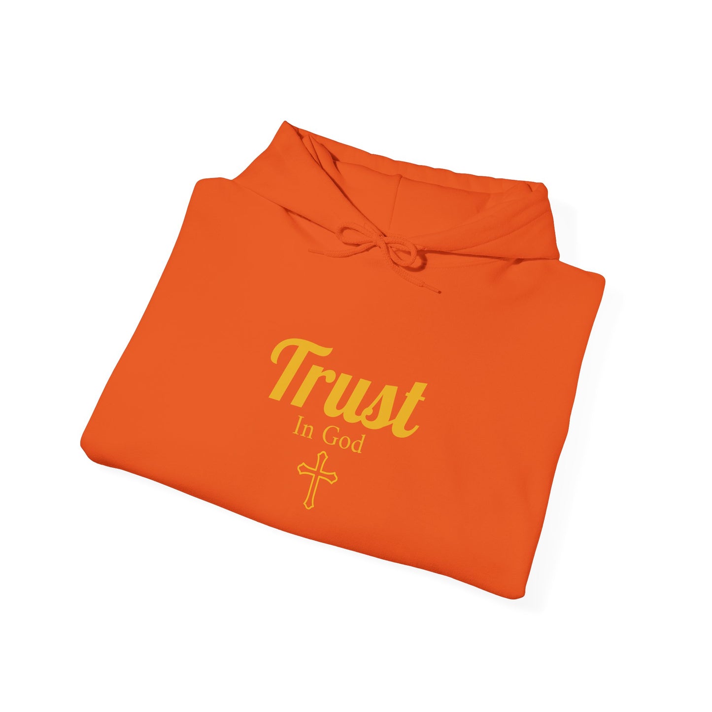 Trust In God Cotton Hoodie
