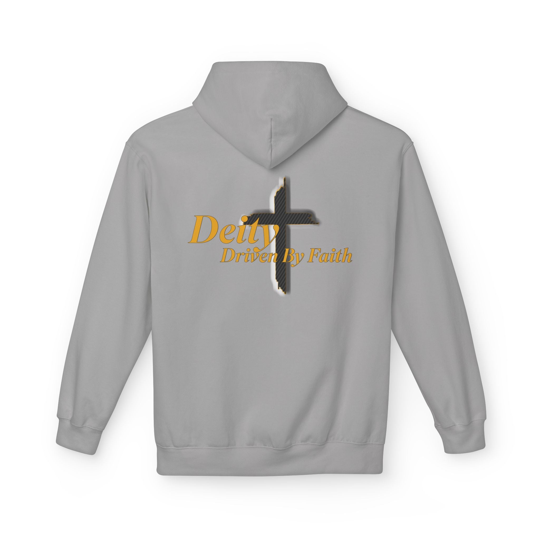 Driven By Faith Carbon Cross Hoodie