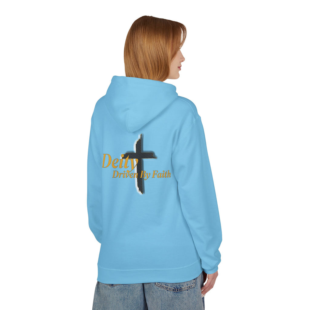 Driven By Faith Carbon Cross Hoodie