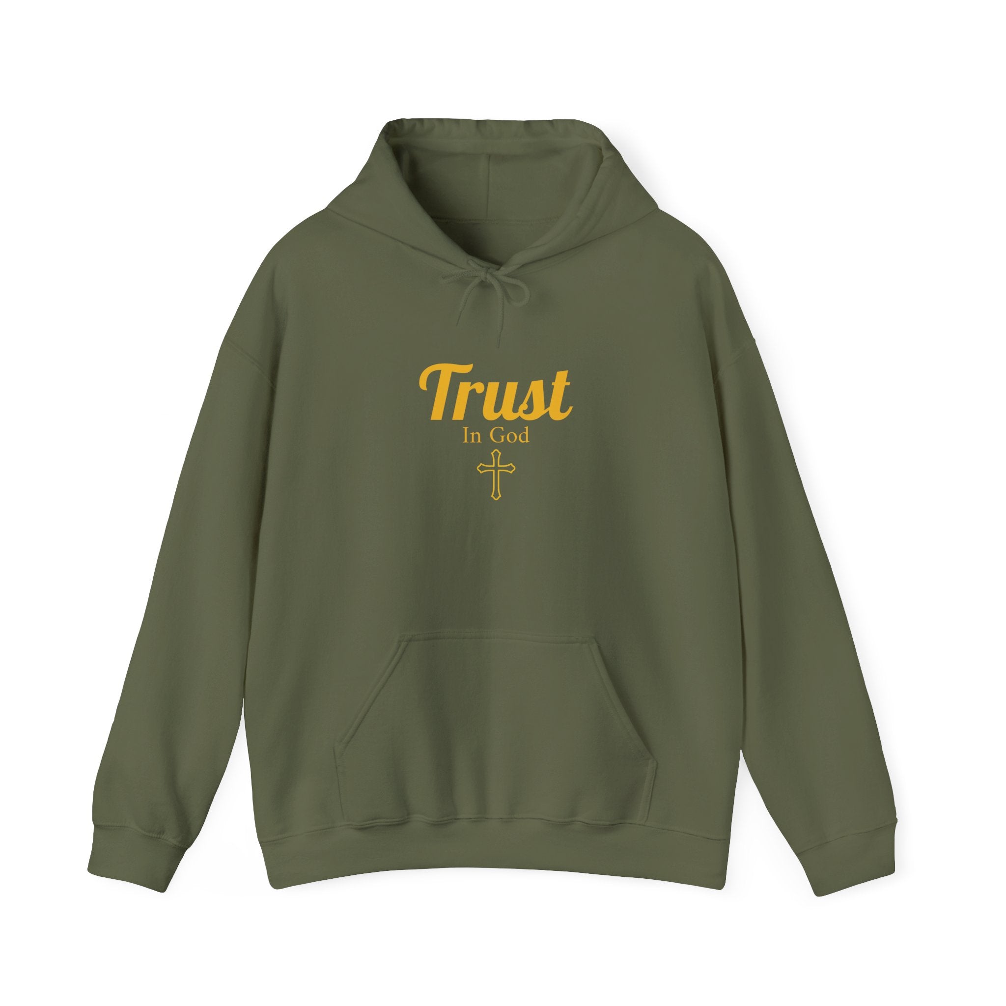 Trust In God Cotton Hoodie