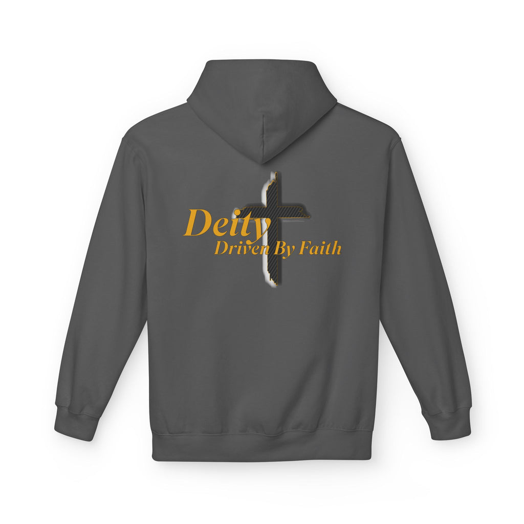 Driven By Faith Carbon Cross Hoodie