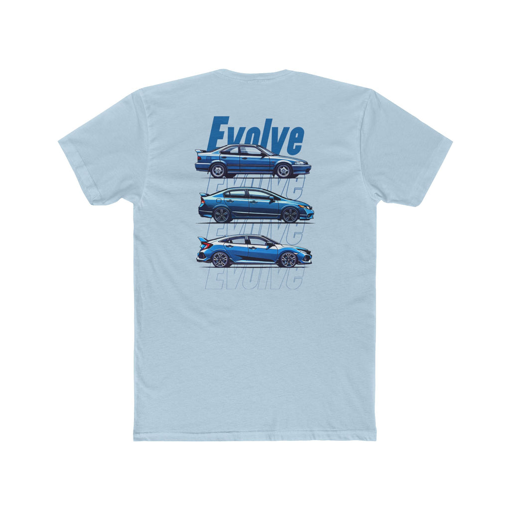 Evolve Blue Sport Short Sleeve