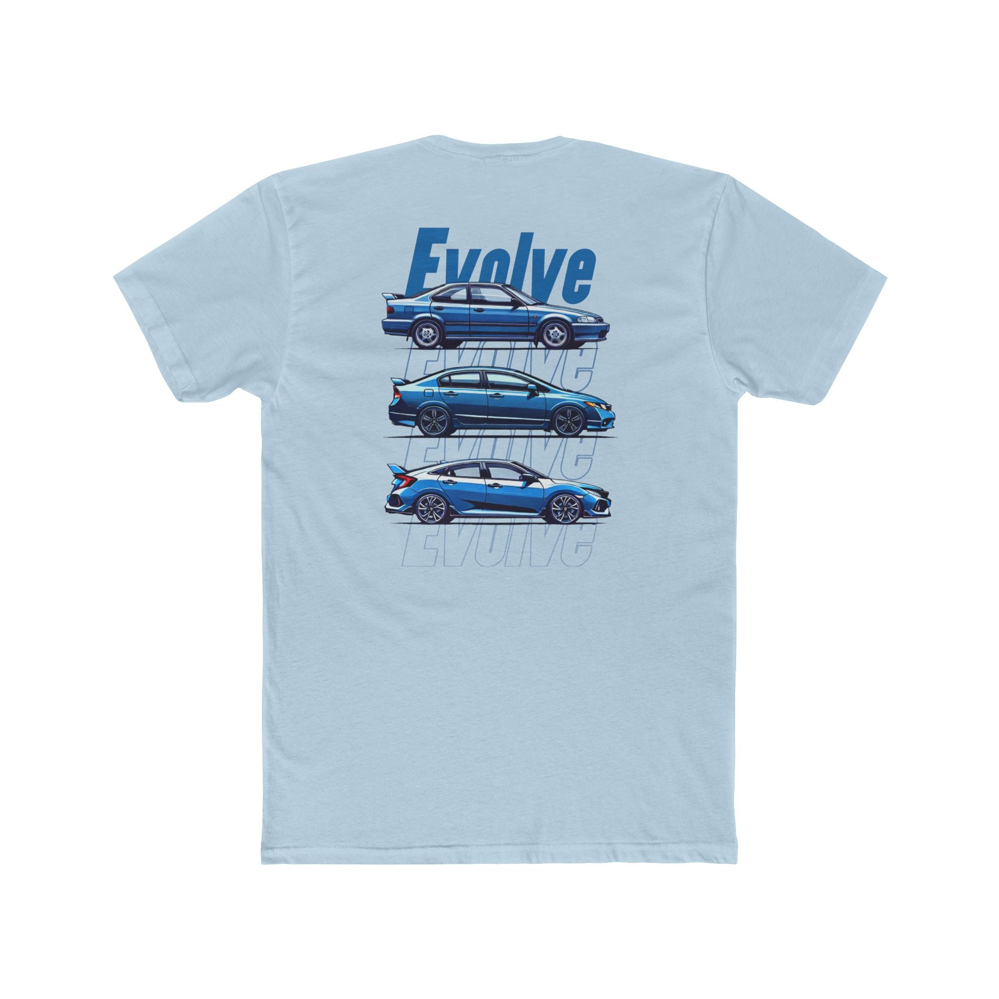 Evolve Blue Sport Short Sleeve