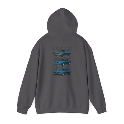 Legends Never Die Mustang Cotton Hoodie