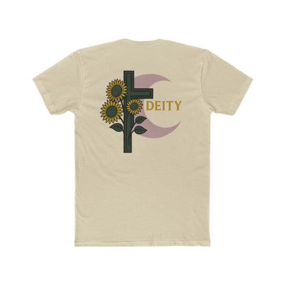 Sunflowers Moon Deity Unisex Cotton Tee