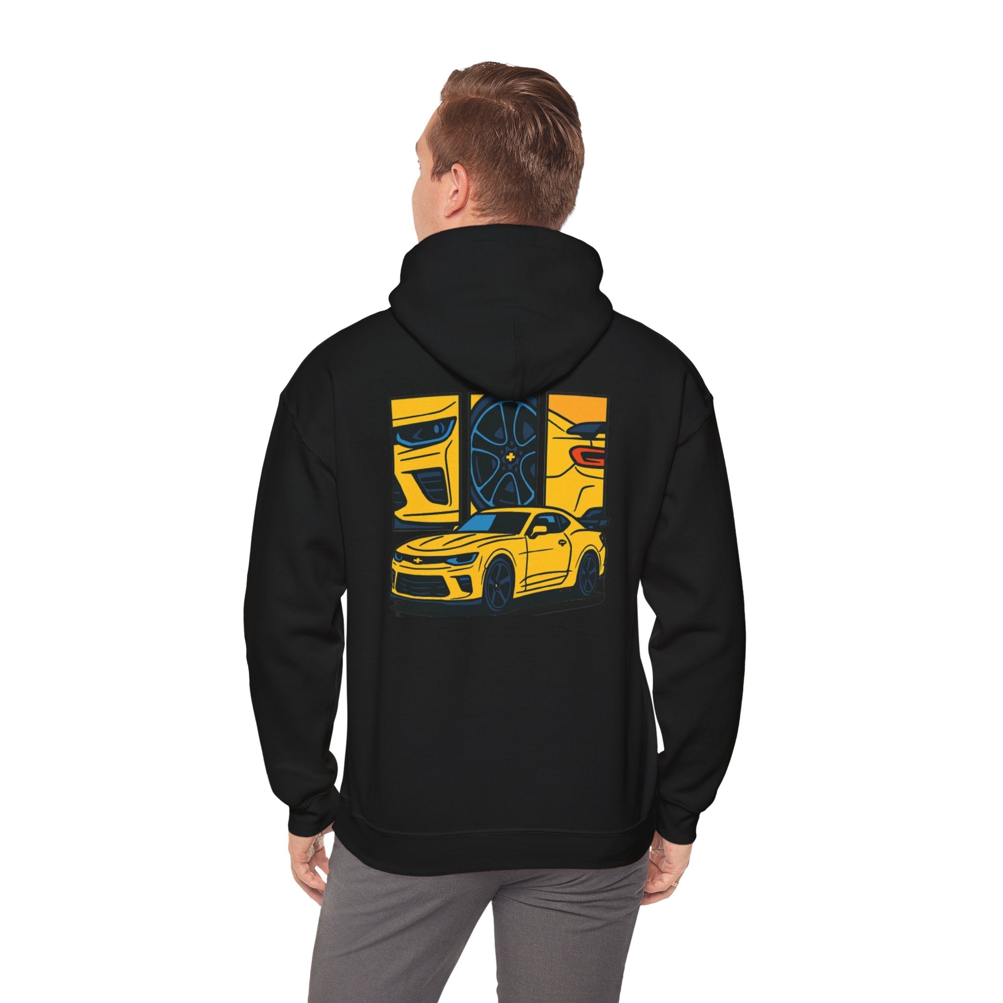 Cotton Camero Car Unisex Hoodie