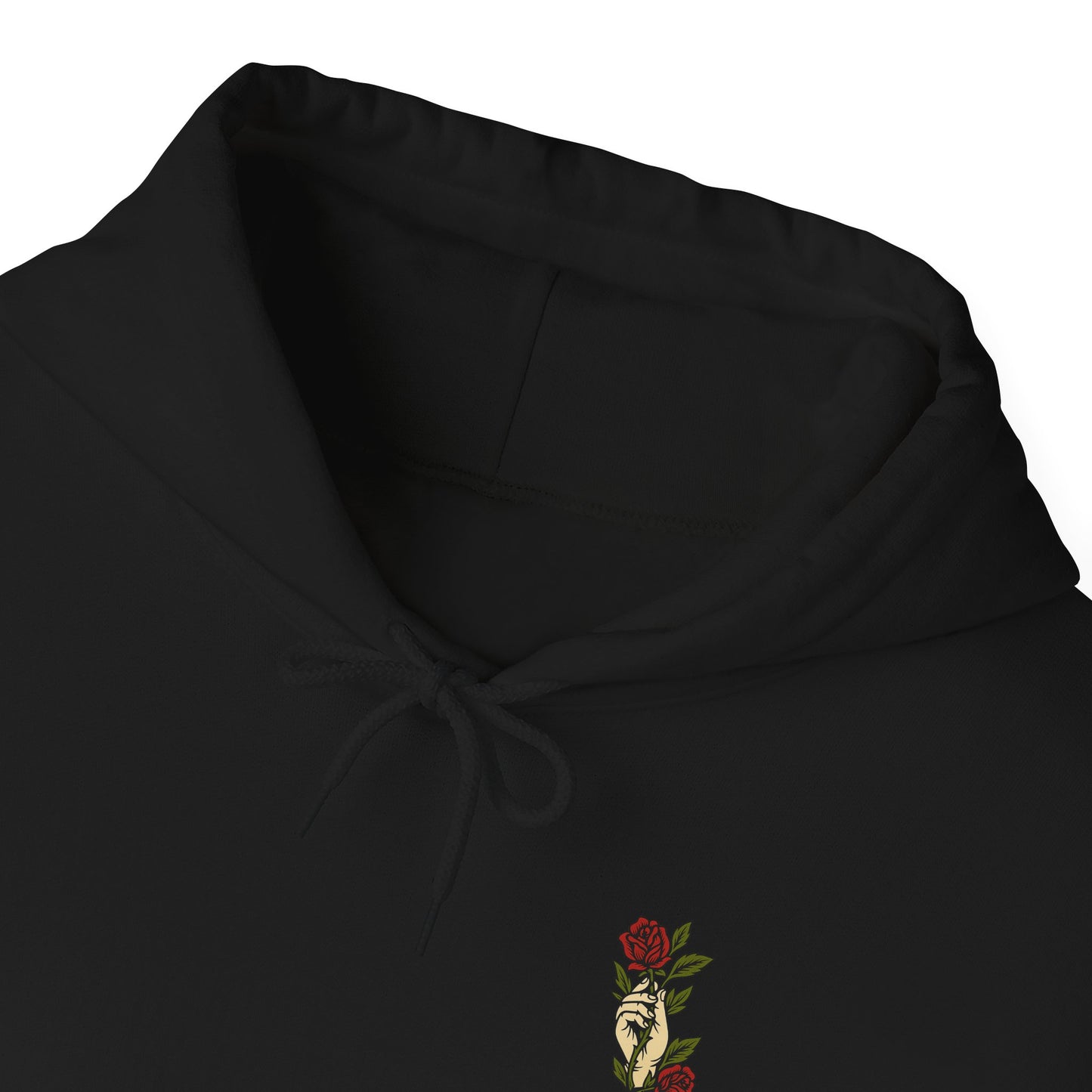 Trust God Rose Unisex Cotton Hoodie