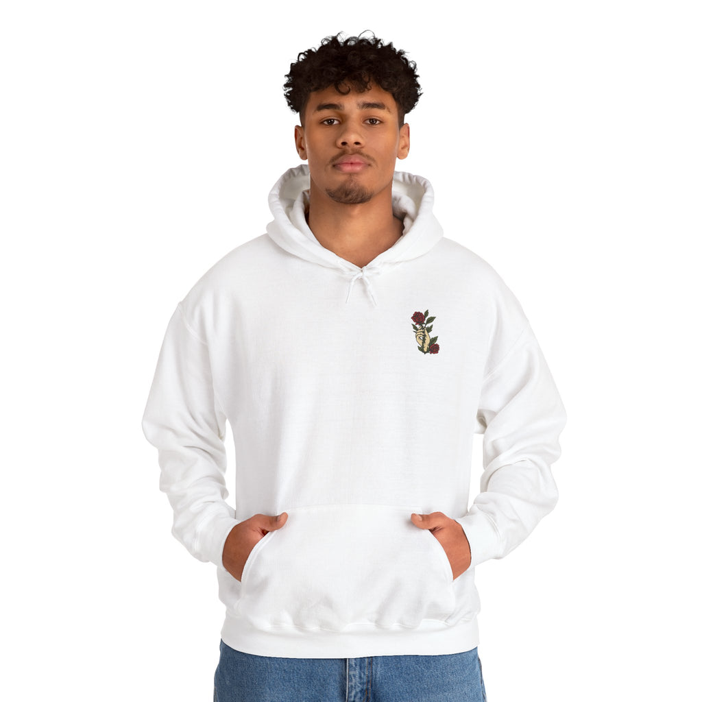 Trust God Rose Unisex Cotton Hoodie