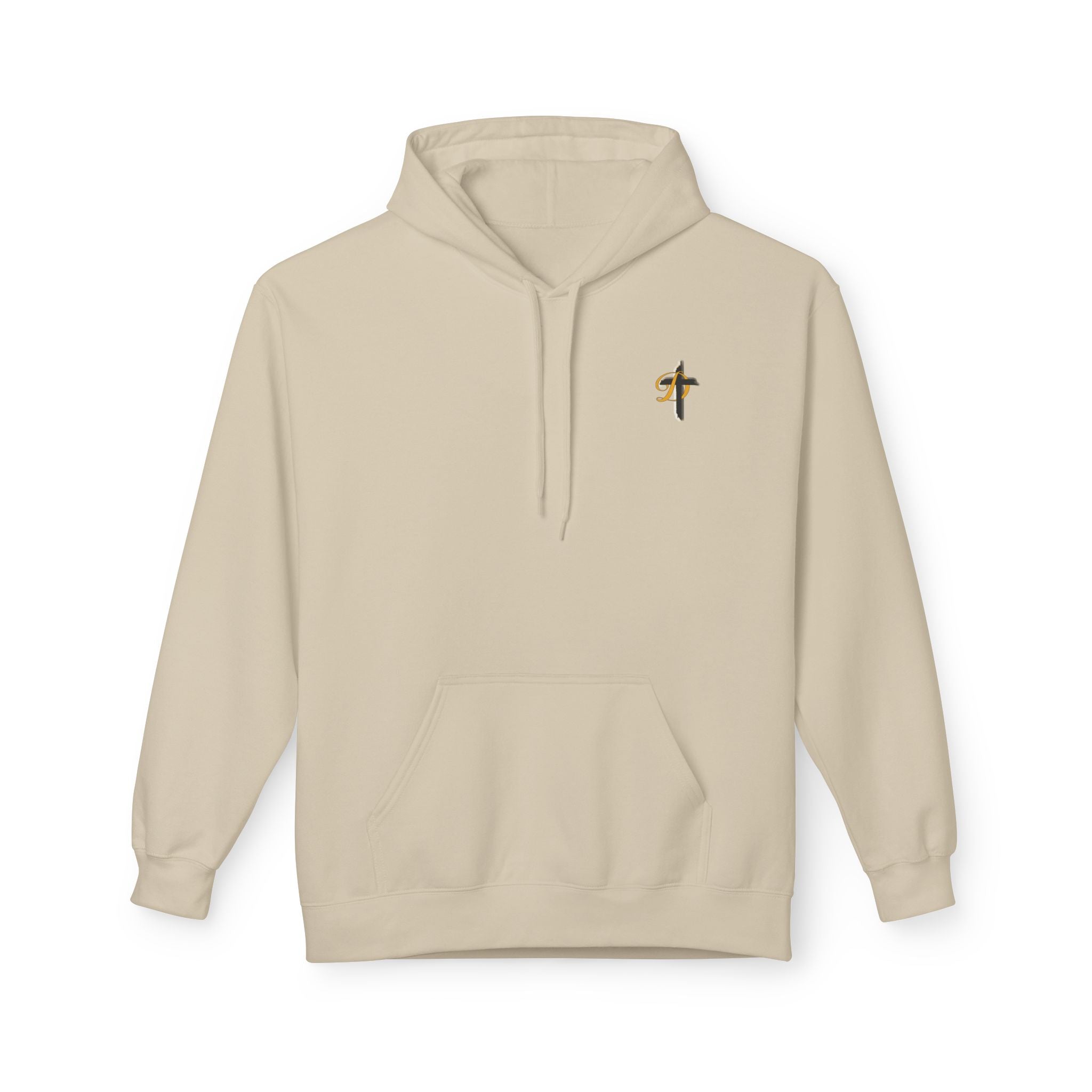 Driven By Faith Carbon Cross Hoodie