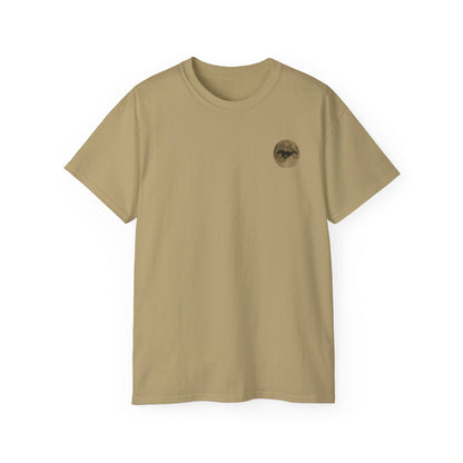 Unisex Cotton Mustang "Run Wild" Moon Car Tee