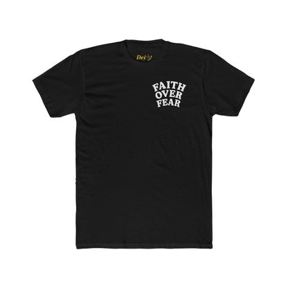 Faith Over Fear Pastel Unisex Cotton Tee