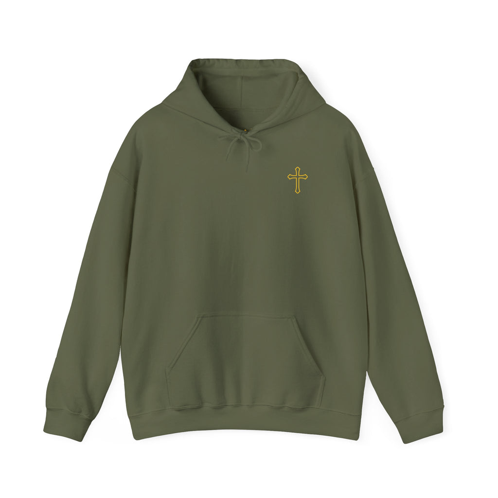 Walk With God Cotton Cross Hoodie