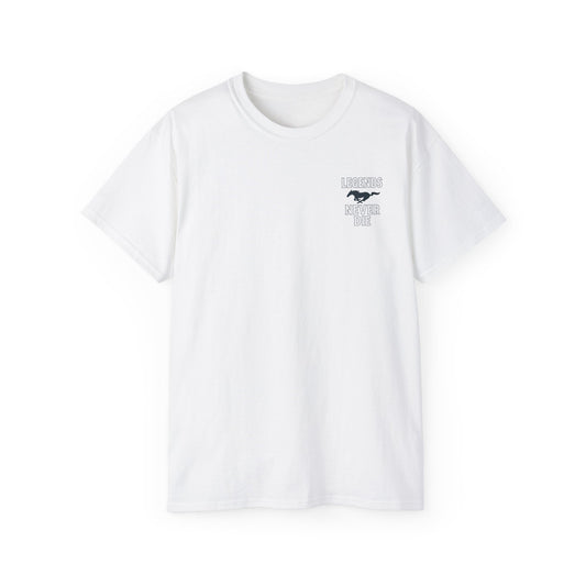 Cotton Legends Never Die Mustang Tee