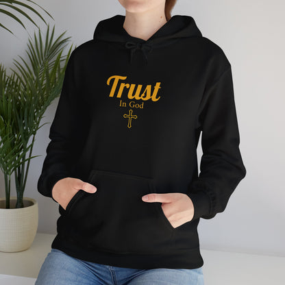 Trust In God Cotton Hoodie