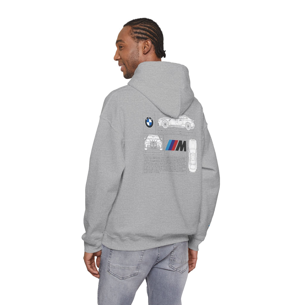 Blueprint Automotive Unisex Hoodie - M4 Design