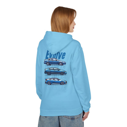 Evolve Blue Sport Cotton Hoodie