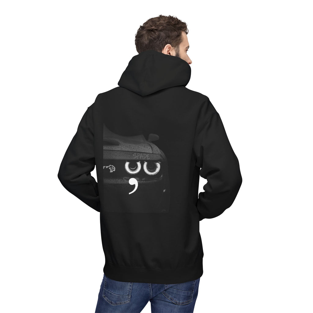 Semicolon Challenger Mental Health Awareness Charity Cotton Hoodie