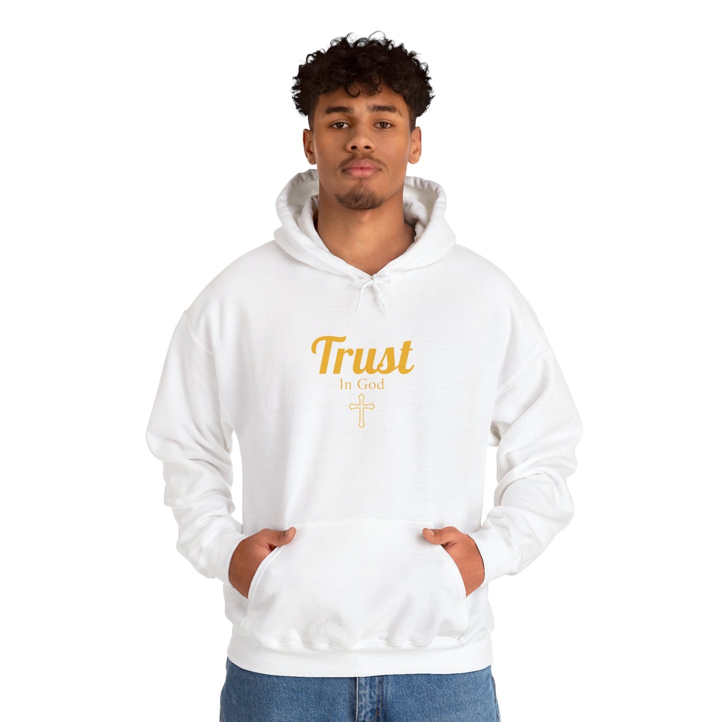 Trust In God Cotton Hoodie