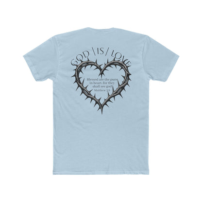 Matthew 5:8 Thorn Heart Cotton Tee
