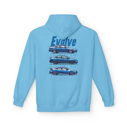 Evolve Blue Sport Cotton Hoodie