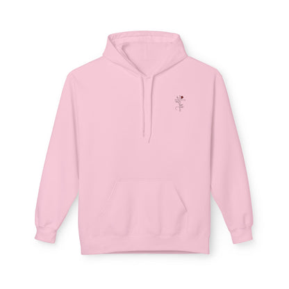 Romans 5:3-5 Rose Vine Growth Collection Cotton Hoodie