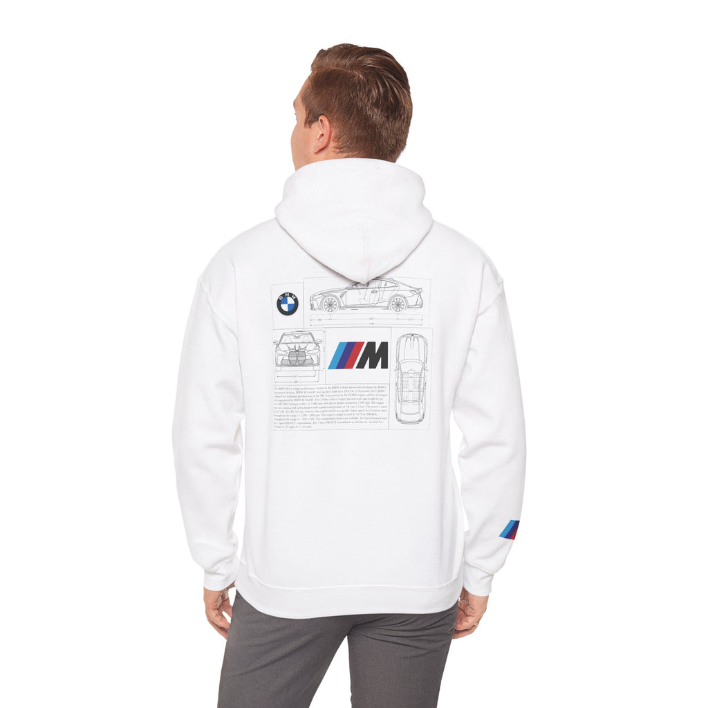 Blueprint Automotive Unisex Hoodie - M4 Design