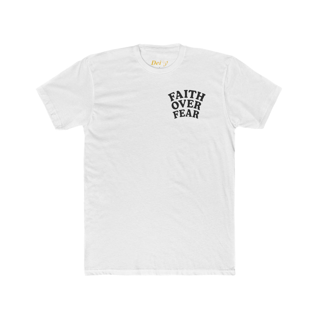 Faith Over Fear Pastel Unisex Cotton Tee