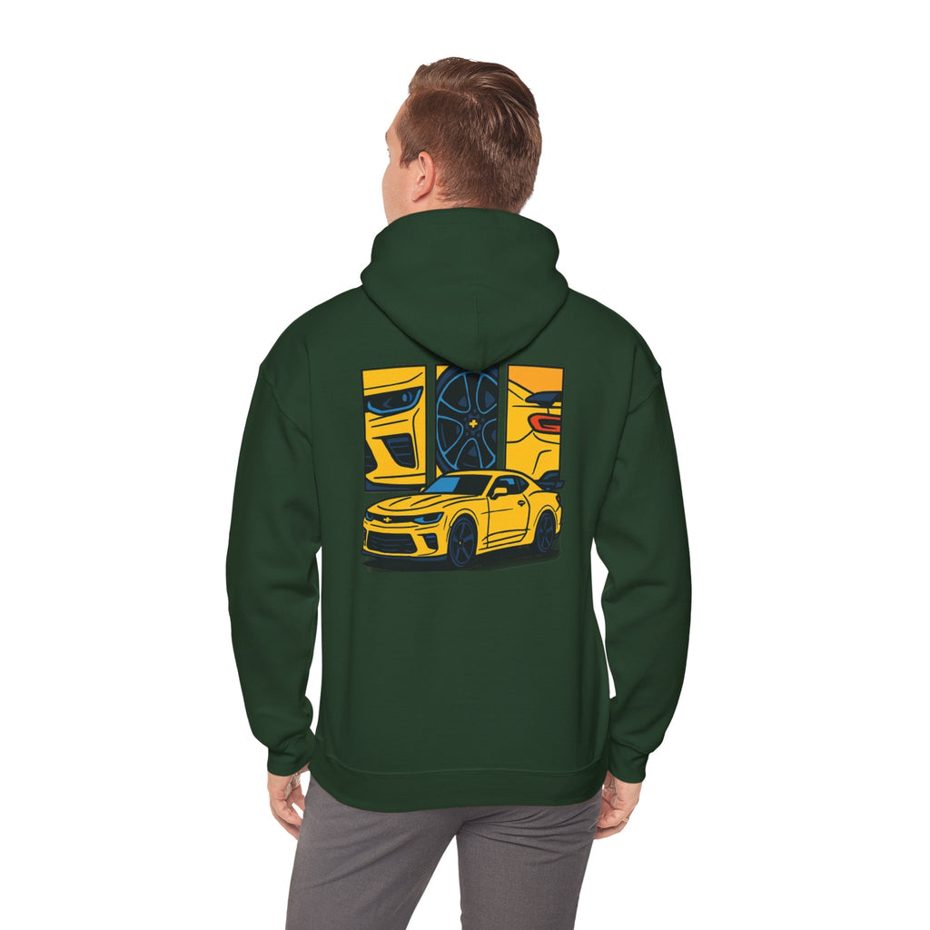 Cotton Camero Car Unisex Hoodie