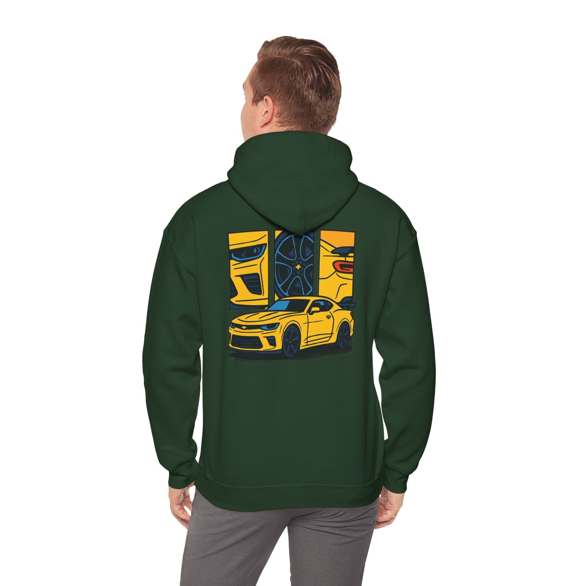 Cotton Camero Car Unisex Hoodie
