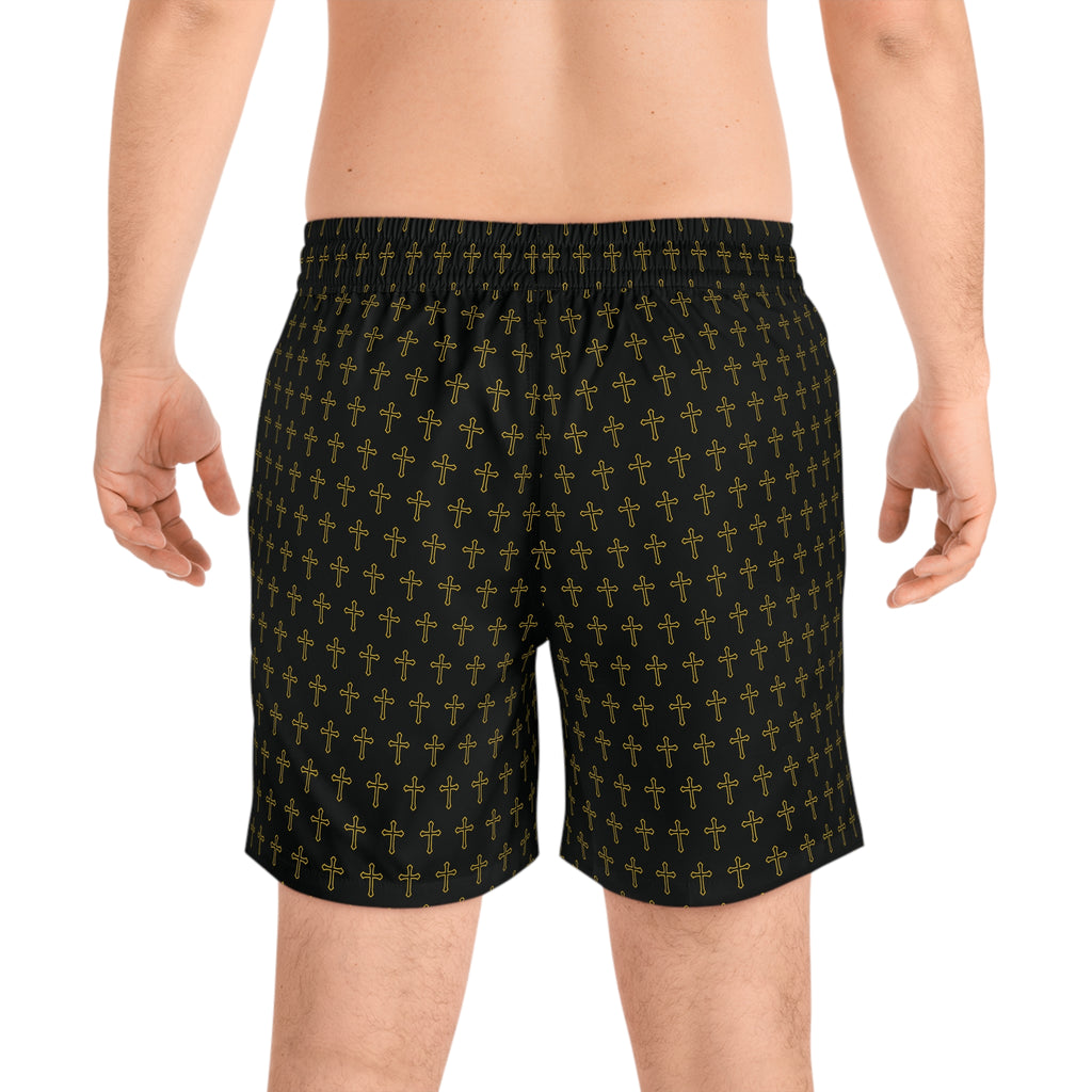 Gold Cross Men's Swim Suit