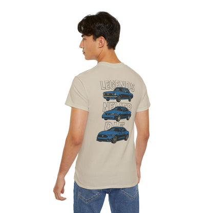 Cotton Legends Never Die Mustang Tee