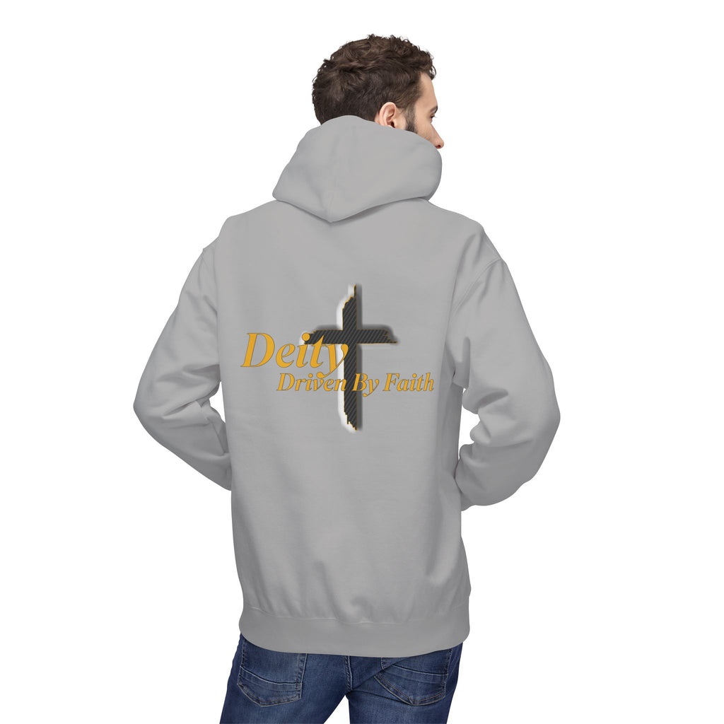 Driven By Faith Carbon Cross Hoodie