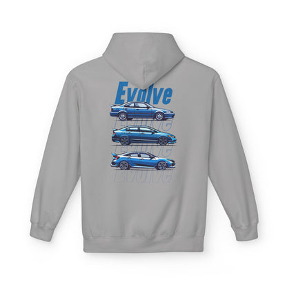 Evolve Blue Sport Cotton Hoodie