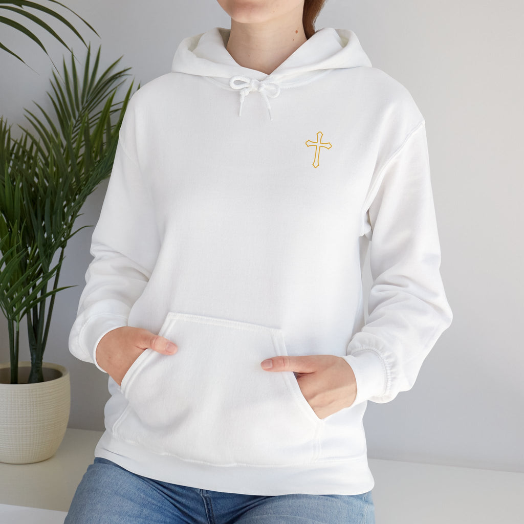Walk With God Cotton Cross Hoodie