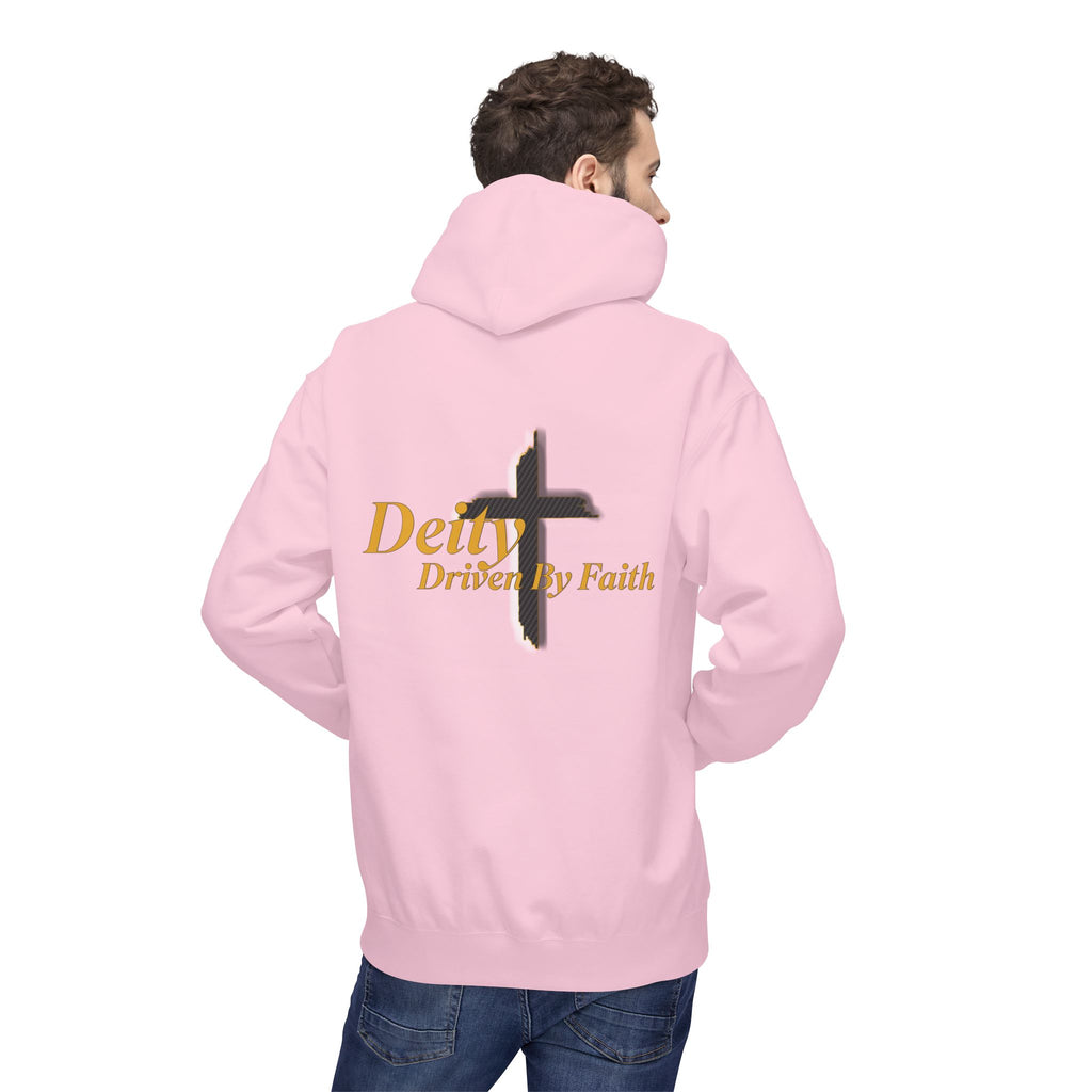 Driven By Faith Carbon Cross Hoodie