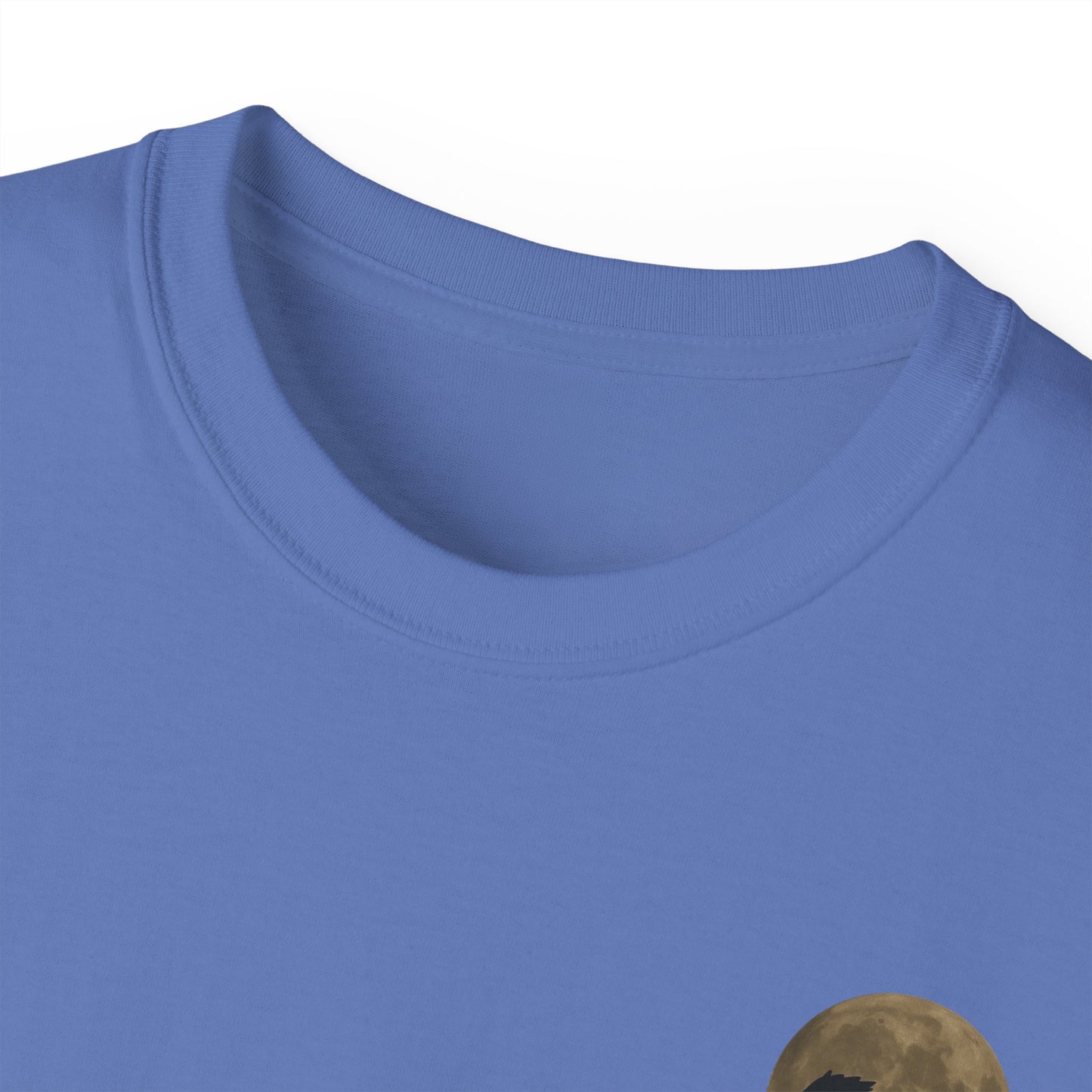 Unisex Cotton Mustang "Run Wild" Moon Car Tee