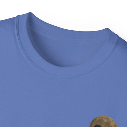 Unisex Cotton Mustang "Run Wild" Moon Car Tee