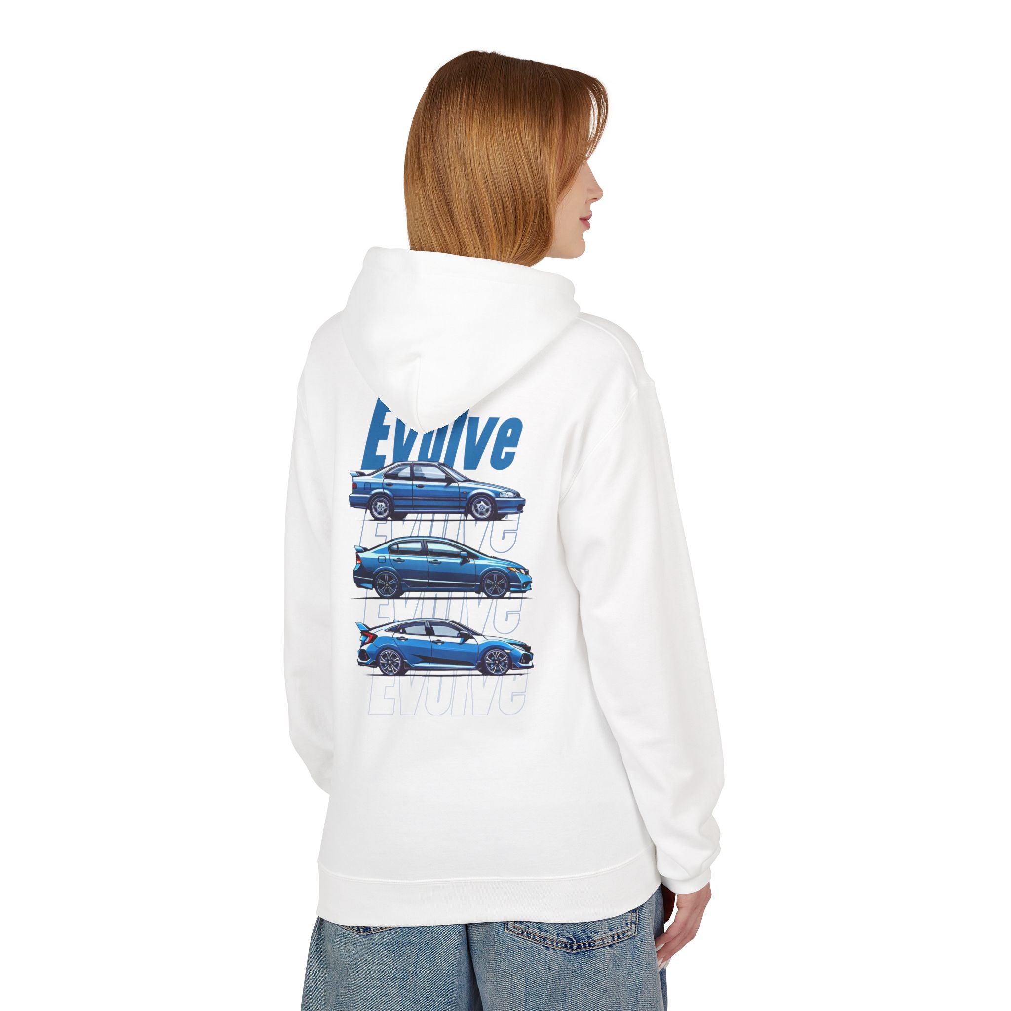 Evolve Blue Sport Cotton Hoodie