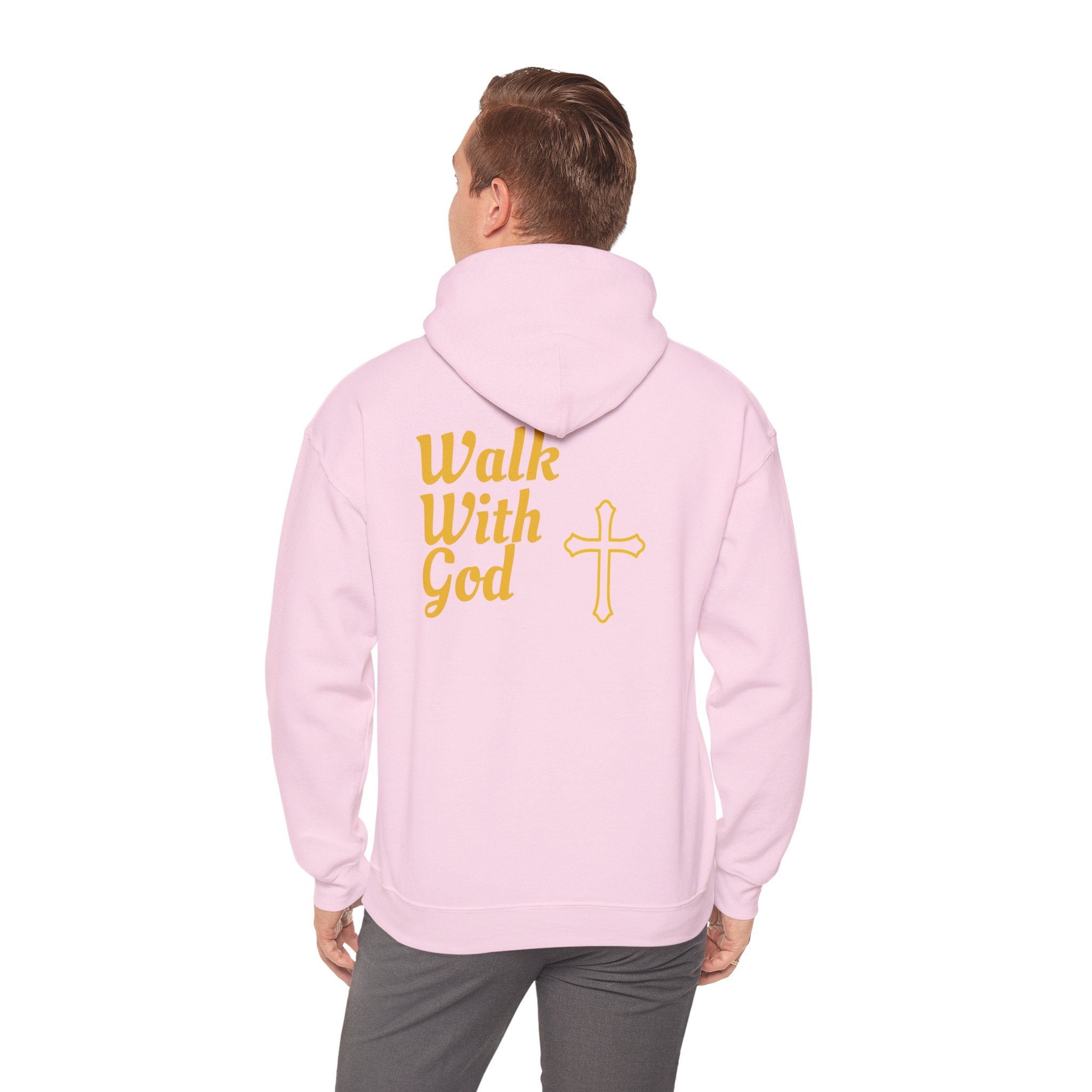 Walk With God Cotton Cross Hoodie